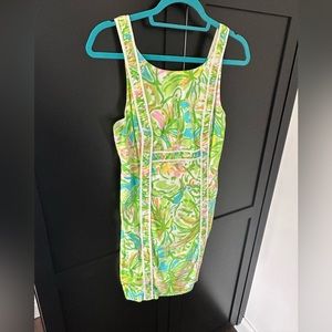 Lilly Pulitzer Green and Pink Dress